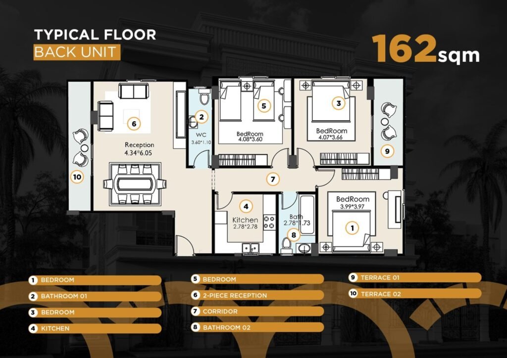 U Residence — 162 م²