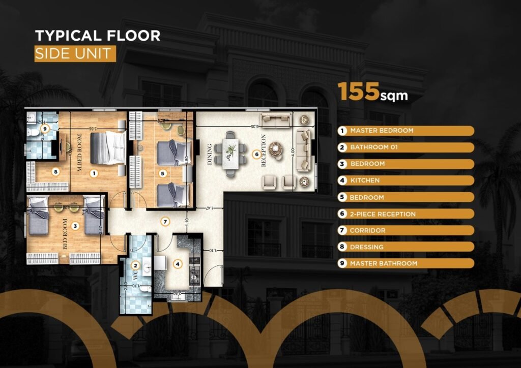 U Residence — 155 م²